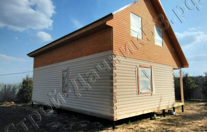 3 Брусовой дом К-31, 10×7.5, 132 м², Рязанская область, Рязанский район,  Деревня Ивкино (5)